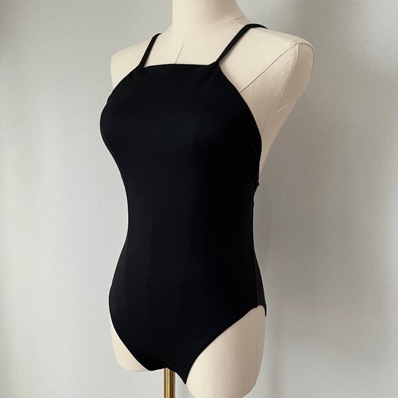 Madewell Second Wave High-Neck One-Piece Swimsuit - Picture 3 of 8